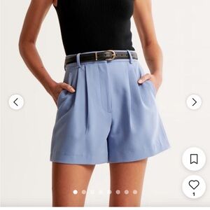 NWT Abercrombie & Fitch Ultra High Rise Tailored Short